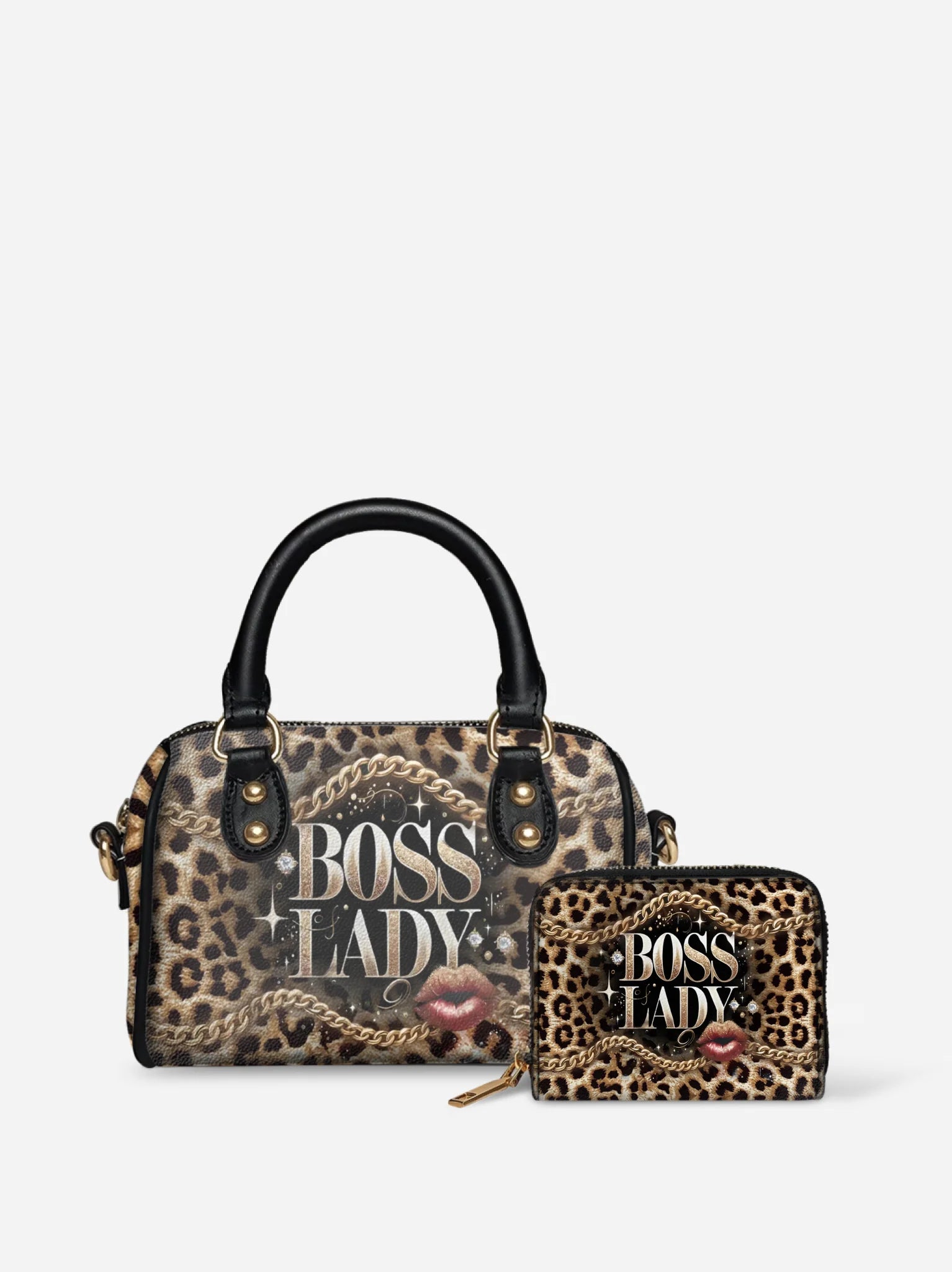 Melaniva “Boss Lady Signature” Leather Mini Satchel Deal - Melaniva