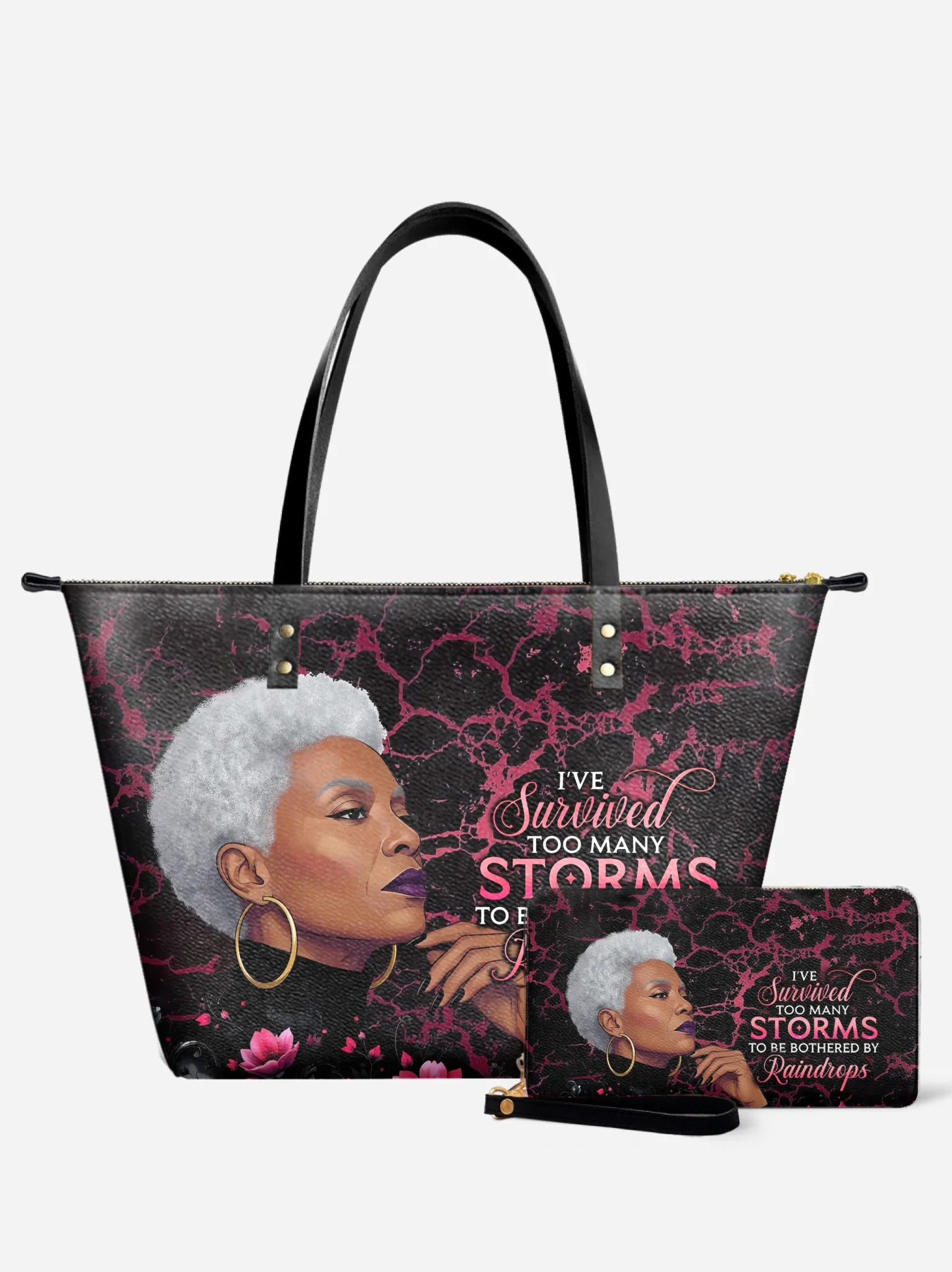 Melaniva “Timeless Ebony Grace” Leather Totebag Deal - Melaniva