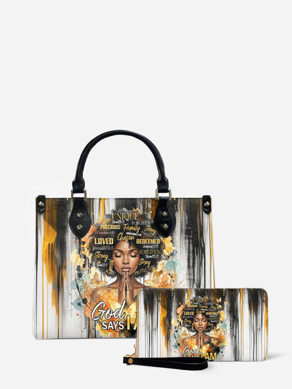 Melaniva “Blessed & Precious Heritage” Leather Handbag Deal - Melaniva