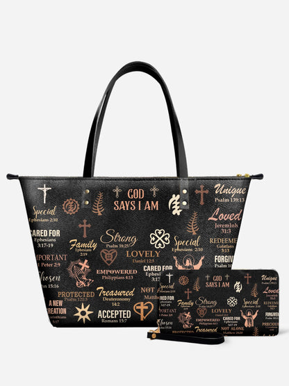 Melaniva “Beloved Queen Faith” Leather Totebag Deal - Melaniva