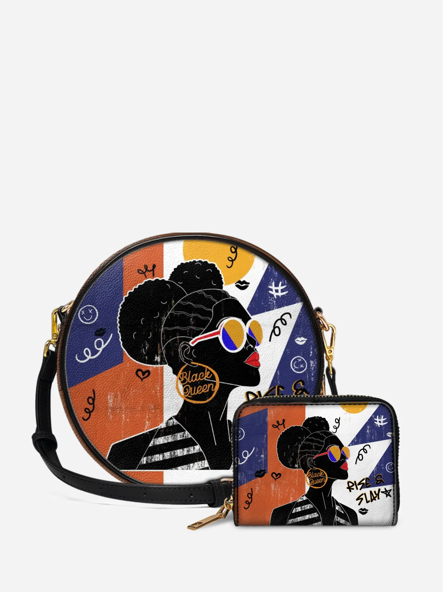 Melaniva Rise & Slay Leather Circle Crossbag Deal - Melaniva