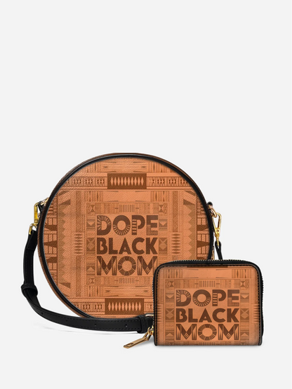Melaniva Dope Mom Leather Circle Crossbag Deal - Melaniva