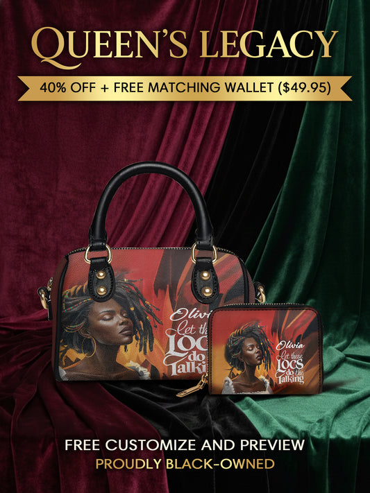 Melaniva Locs Speak Leather Mini Satchel Deal - Melaniva