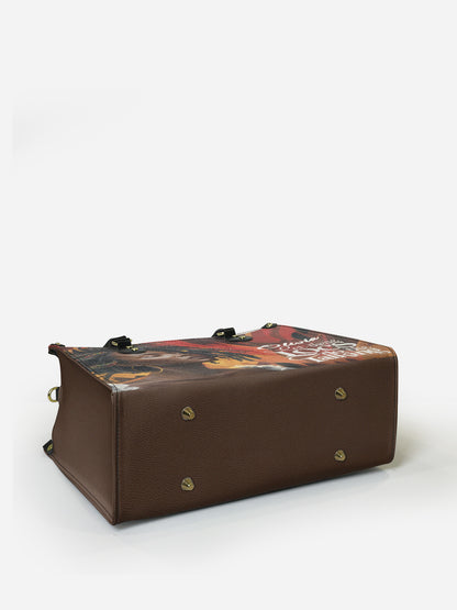 Melaniva Locs Speak Leather Handbag Deal (FREE WALLET)