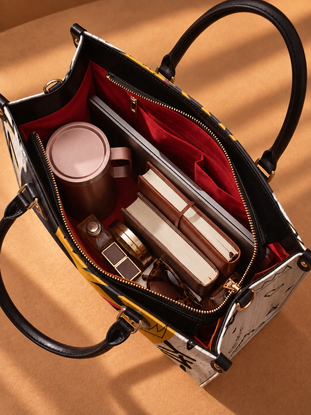 Melaniva Crowned Muse Satchel White Leather HandBag Deal (FREE WALLET)