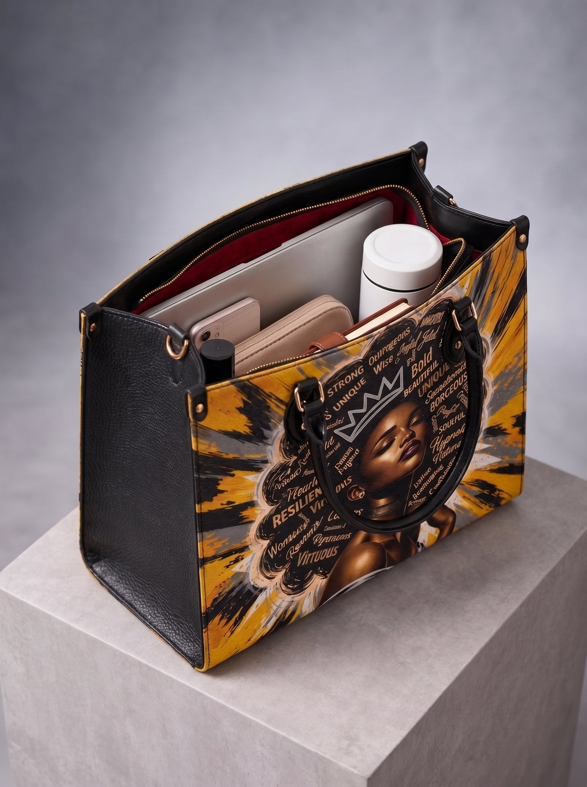 Melaniva Solar Halo Leather Handbag Deal (FREE WALLET)