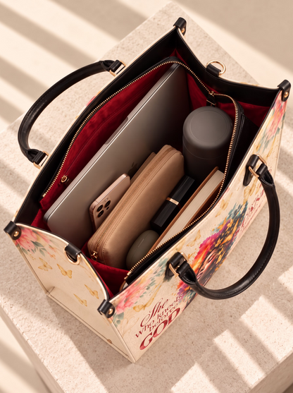 Melaniva Power of Prayer Leather Handbag Deal