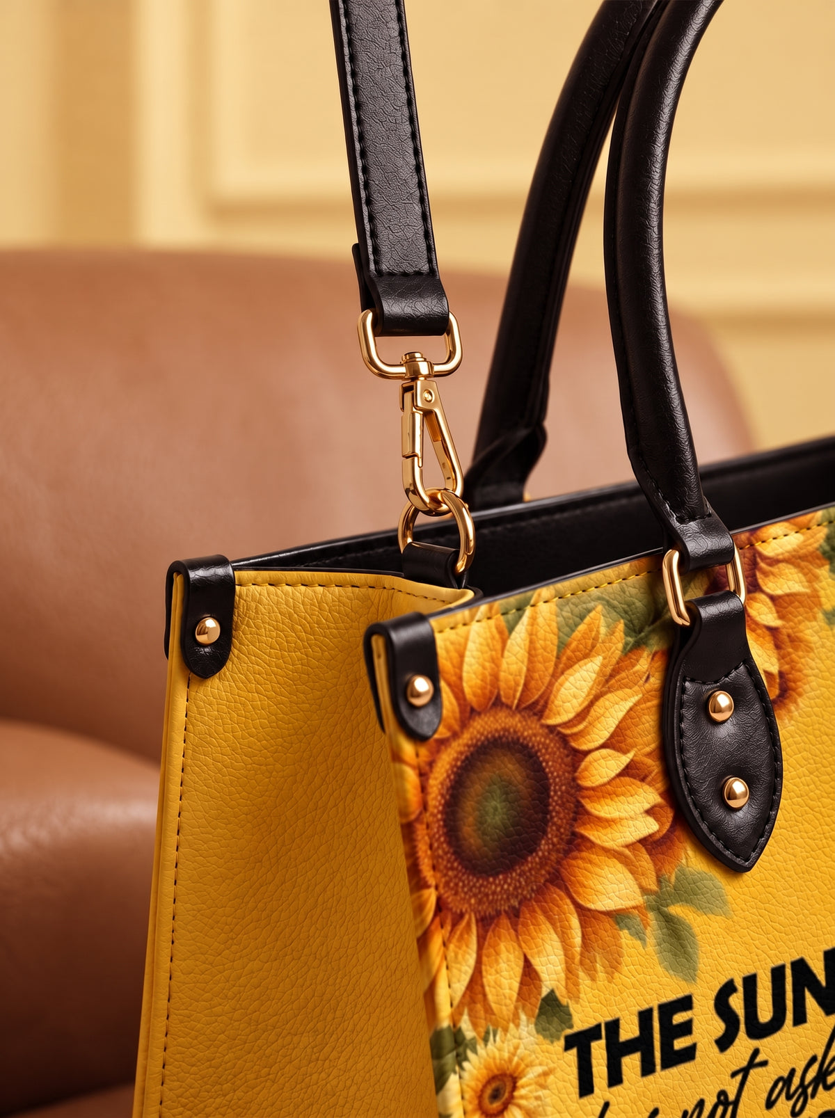 Melaniva Sunlit Crown Leather Handbag Deal (FREE WALLET)