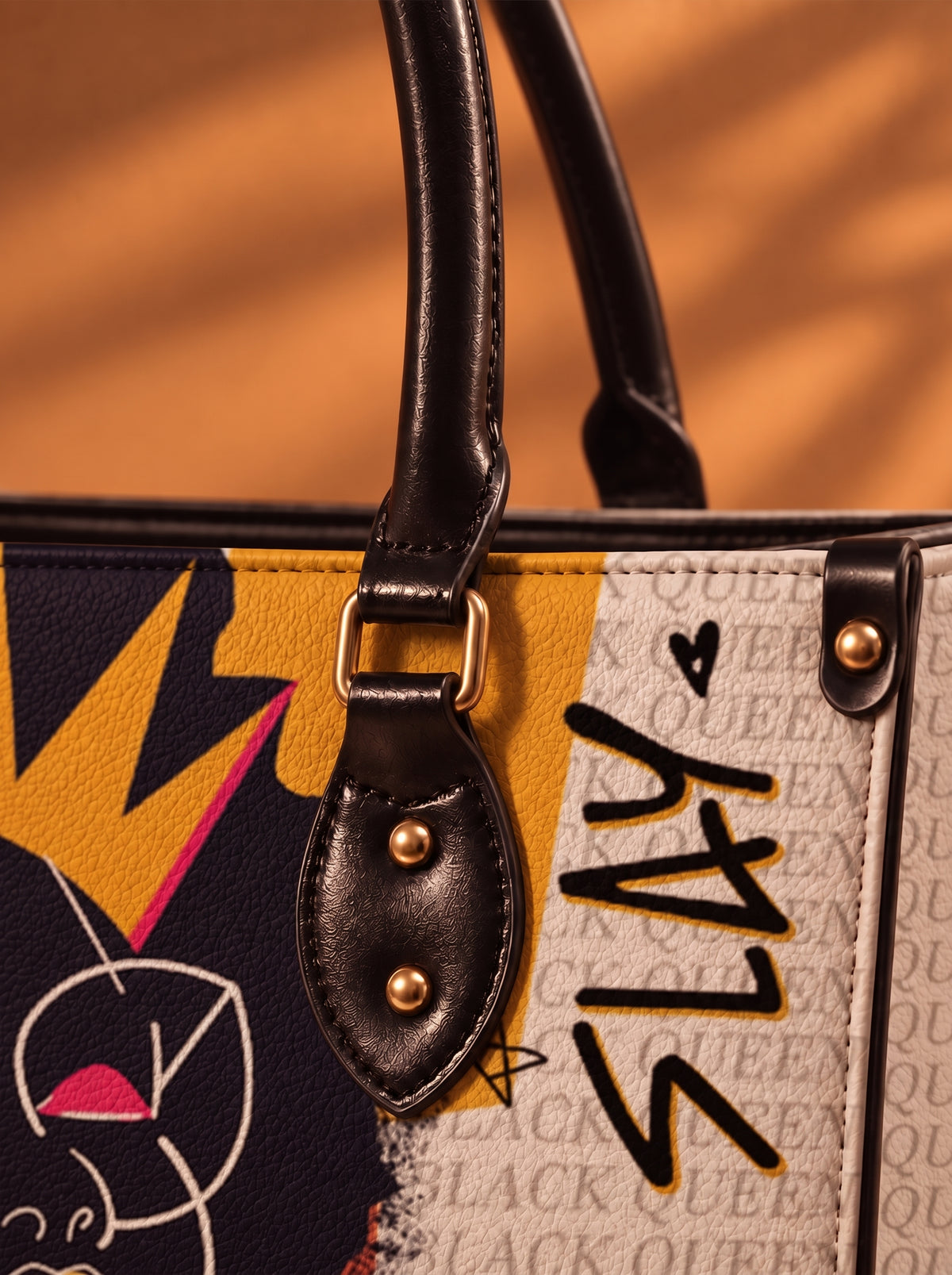Melaniva Crowned Muse Satchel White Leather HandBag Deal (FREE WALLET)