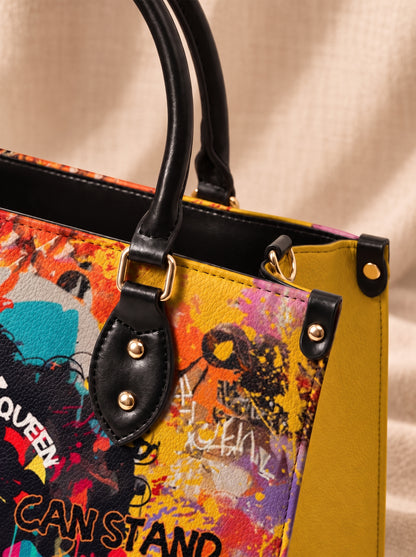 Melaniva Bold Crown Leather Handbag Deal (FREE WALLET)