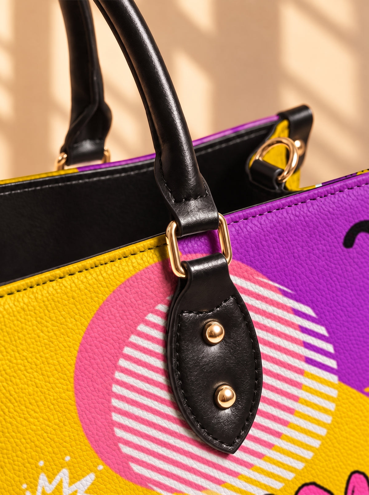Melaniva Retro Pop Diva Leather Handbag Deal (FREE WALLET)