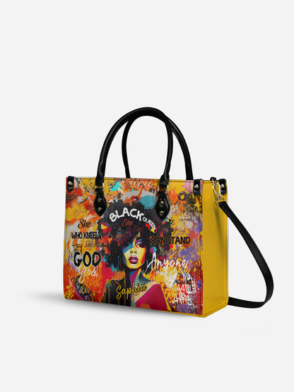 Melaniva Bold Crown Leather Handbag Deal (FREE WALLET)