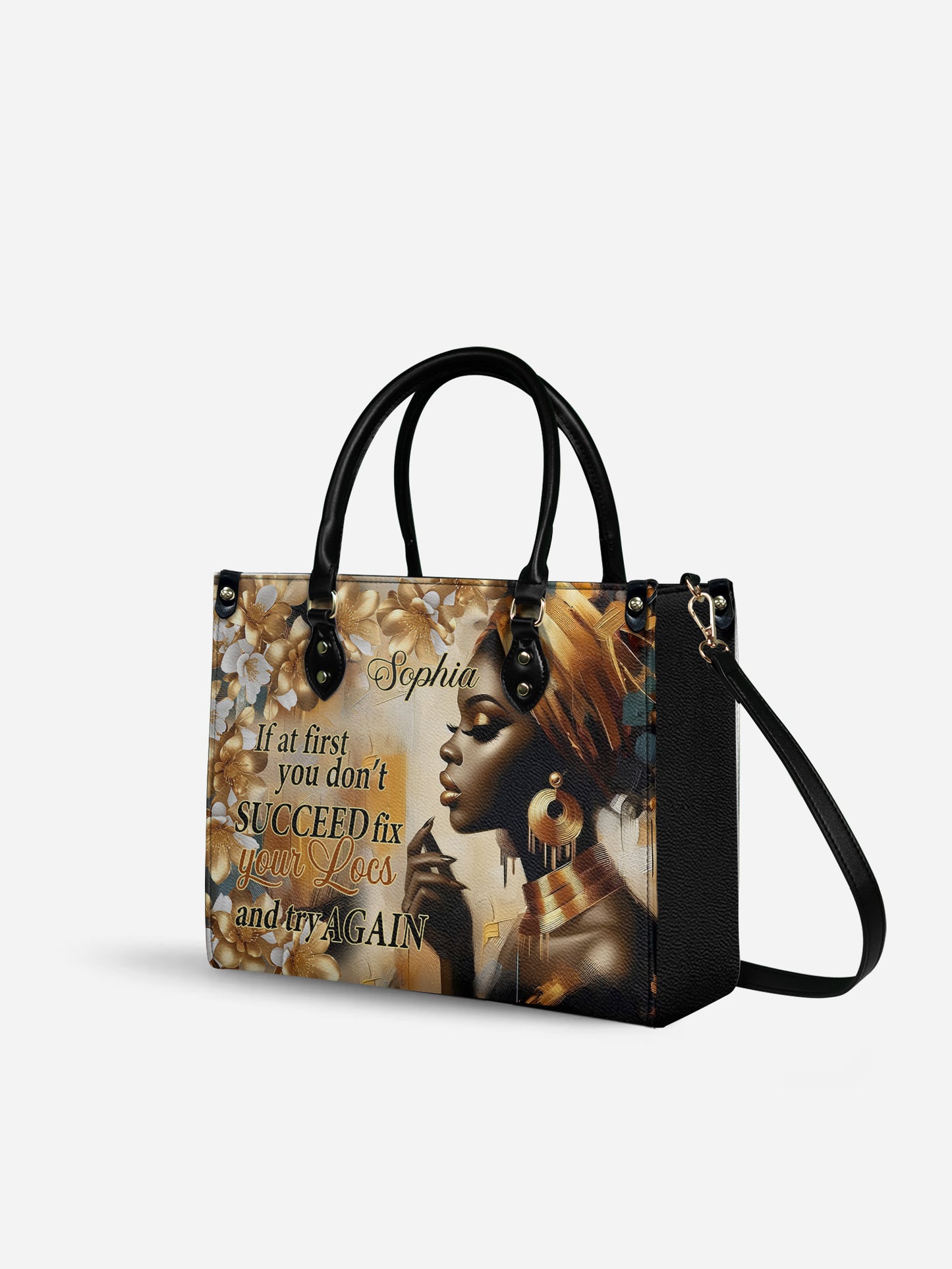 Melaniva Bloom & Locs Leather Handbag Deal (FREE WALLET)