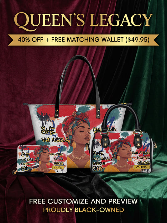 Melaniva "Stand Fearless Faith" Tote Bag The Perfect Trio - Melaniva