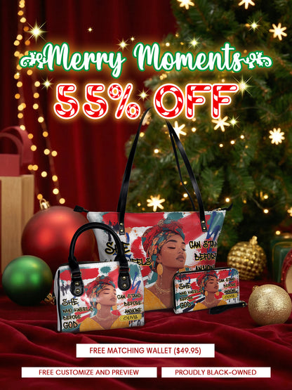 Melaniva "Stand Fearless Faith" Tote Bag The Perfect Trio