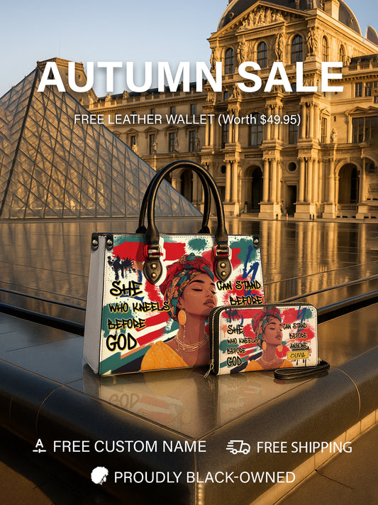 Melaniva Stand Fearless Faith Handbag Deal (FREE WALLET)