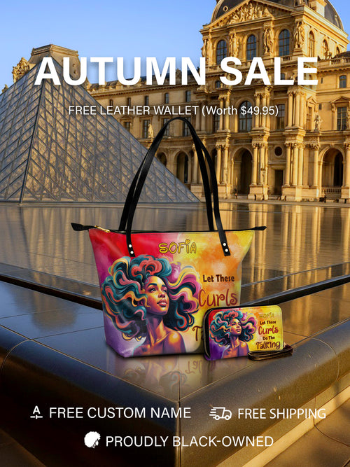 Melaniva Colorful Rainbow Leather Tote Bag Deal (FREE WALLET)