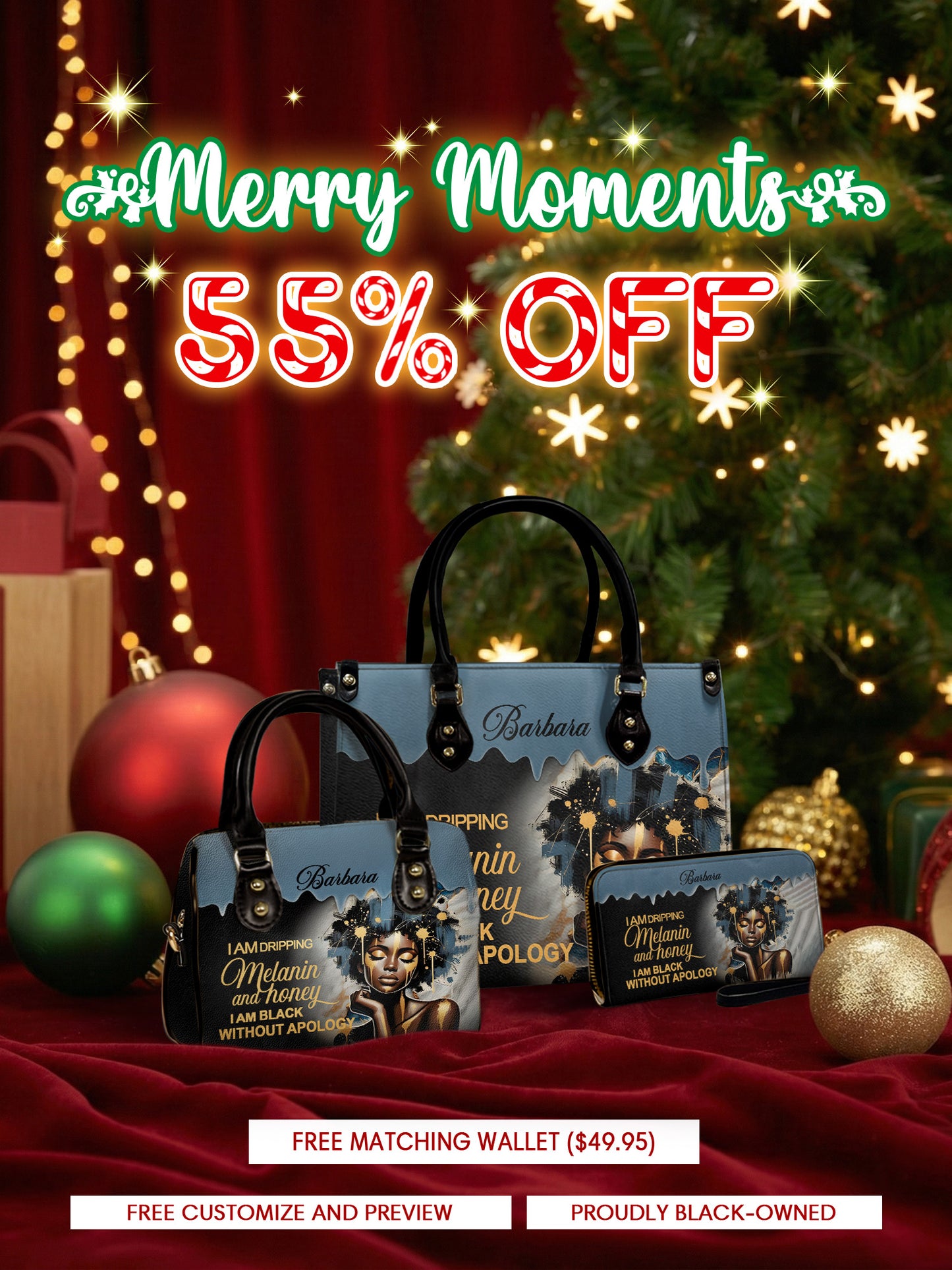 Melaniva "Dripping Melanin" The Perfect Trio