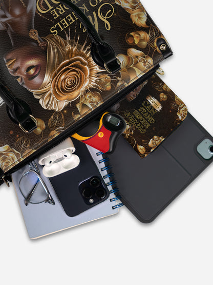 Melaniva Kneel and Rise Leather Handbag Deal (FREE WALLET)