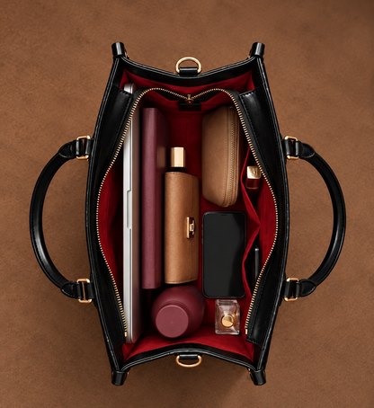 Melaniva "Black Queen & Princess" Offre de sac à main en cuir