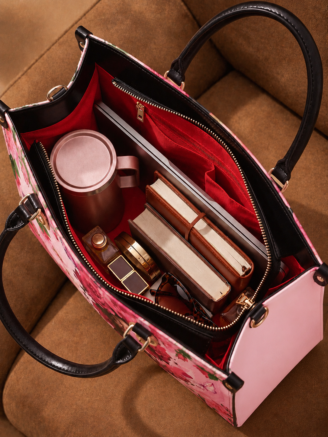 Melaniva Blossom Muse Leather Handbag Deal (FREE WALLET)