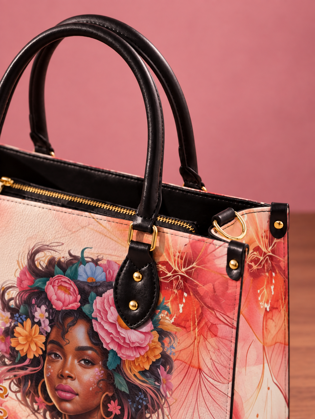 Melaniva “Fearless Beauty Floral” Leather Handbag Deal