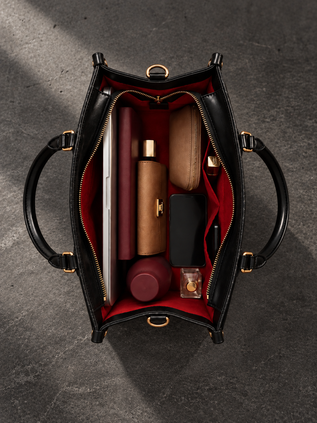 Melaniva Leather Black Queen Royal Elegance Handbag Deal