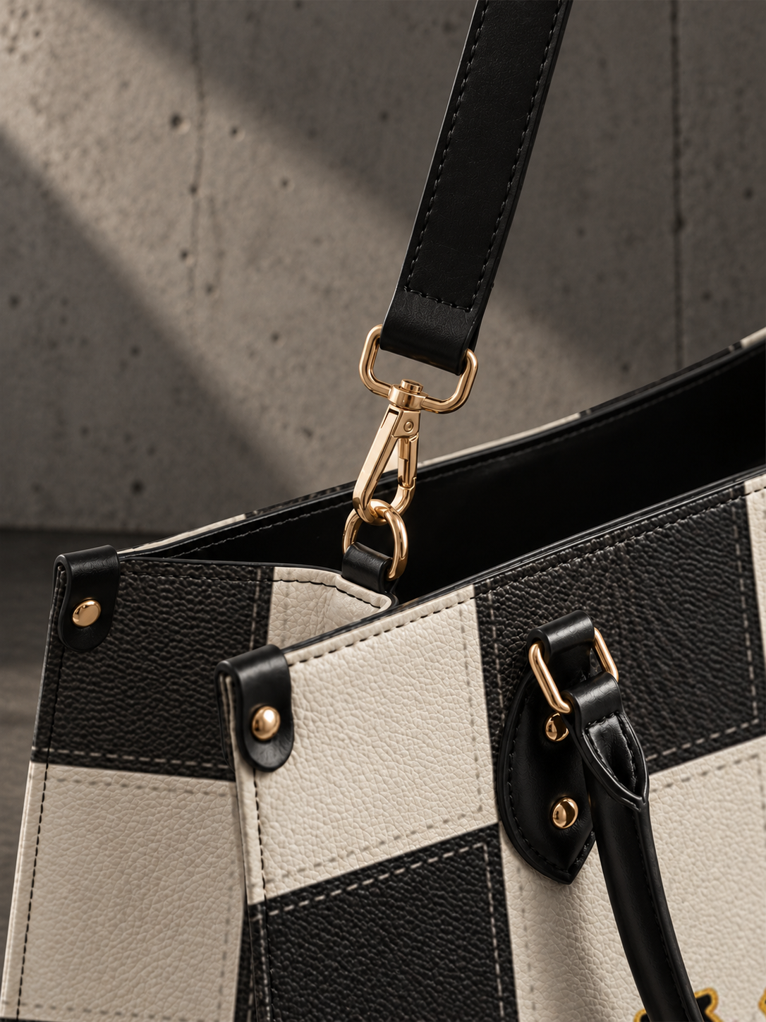 Melaniva Leather Black Queen Royal Elegance Handbag Deal