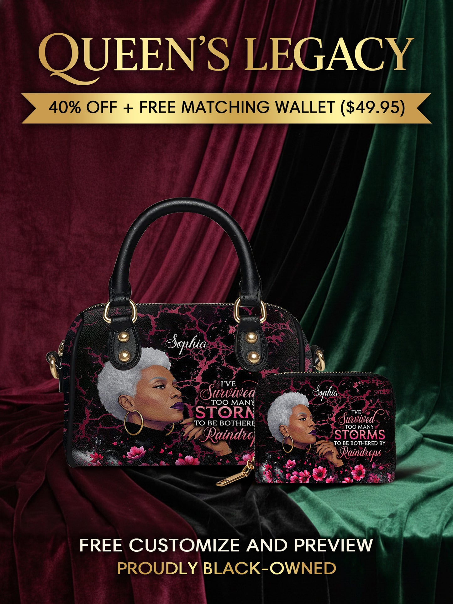 Melaniva "Timeless Ebony Grace" Leather Mini Satchel Deal - Melaniva