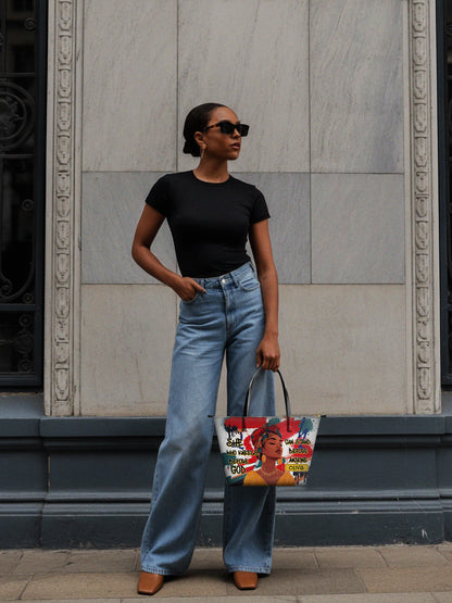 Melaniva "Stand Fearless Faith" Tote Bag The Lucky Bundle