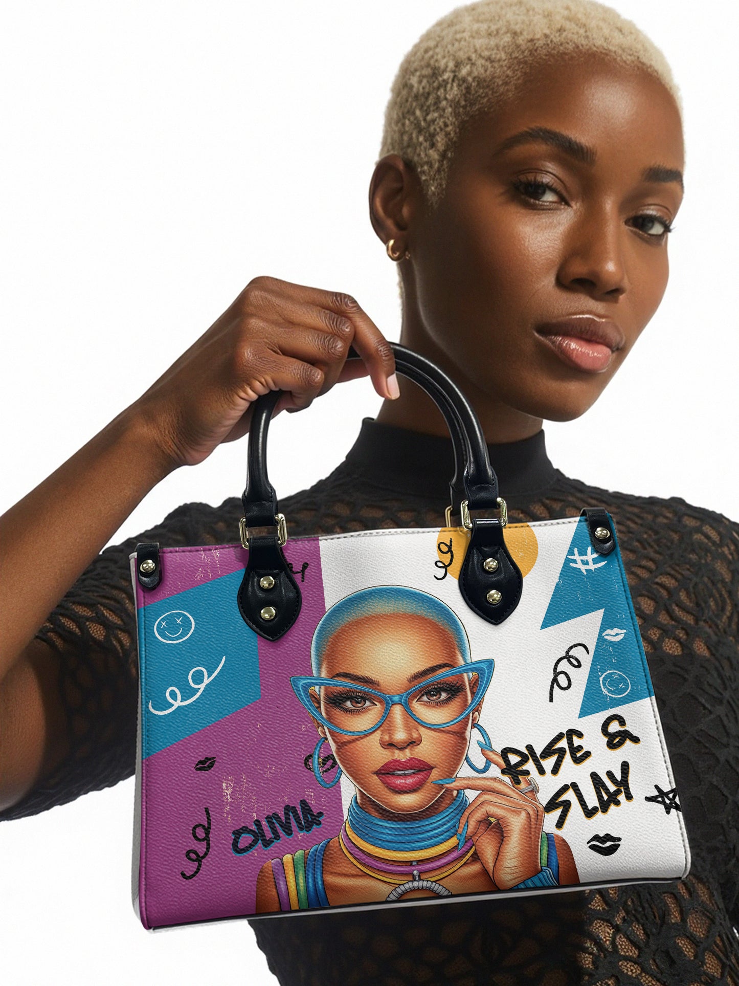 Melaniva Rise & Pop Leather Handbag Deal (FREE WALLET)