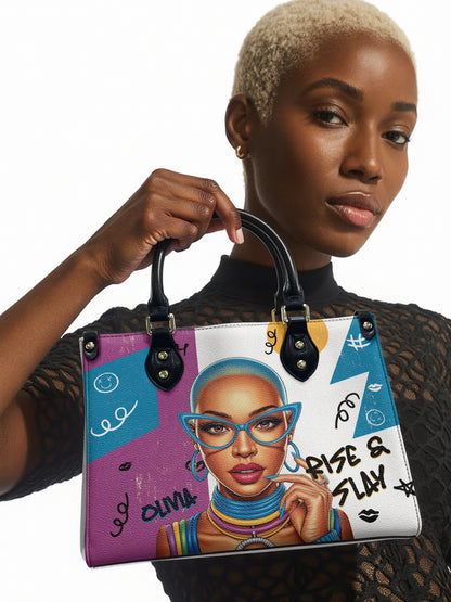 Melaniva Rise & Pop Leather Handbag Deal (FREE WALLET)