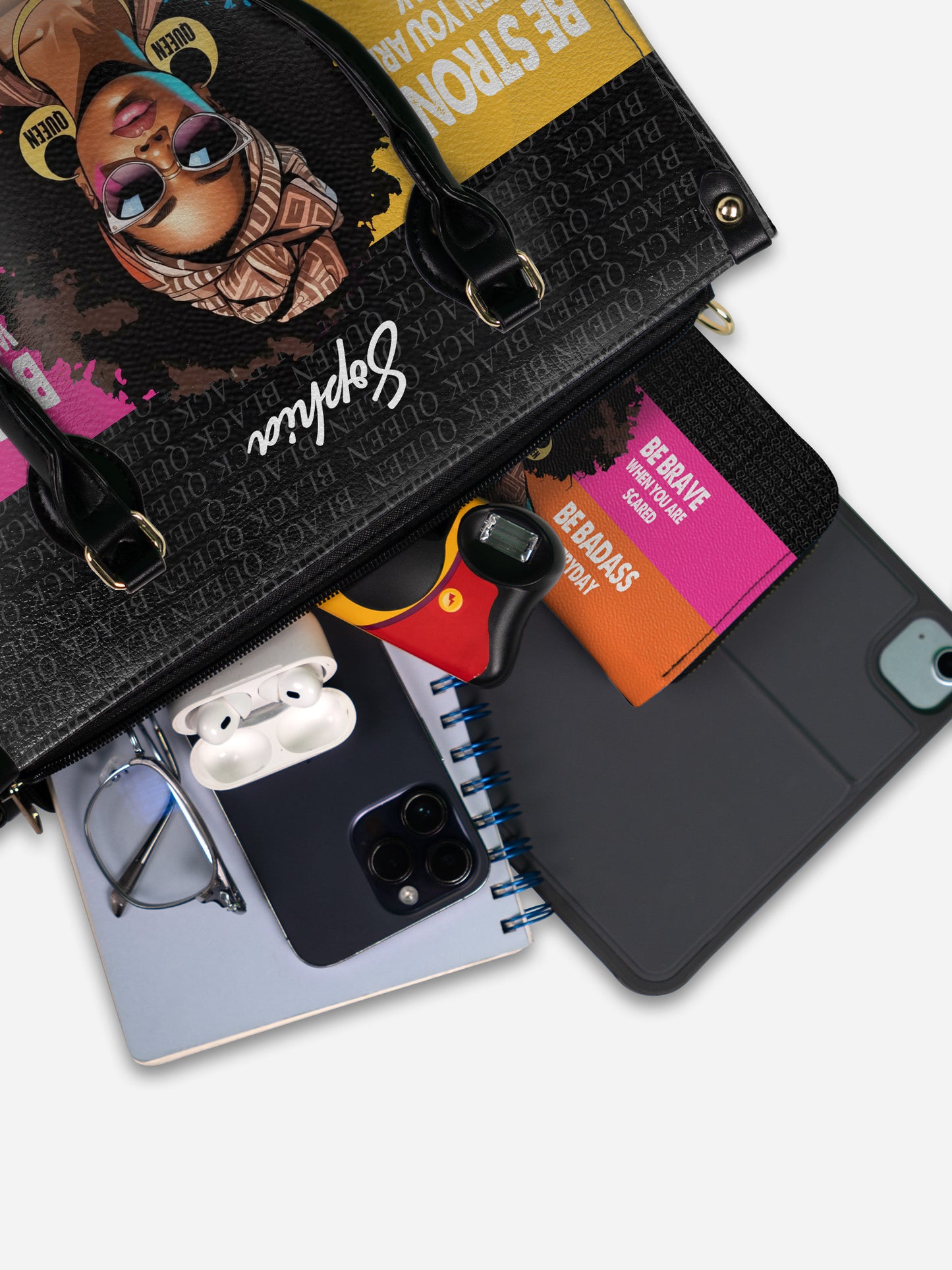Melaniva Queen in Color Leather Handbag Deal (FREE WALLET)