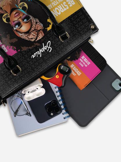 Melaniva Queen in Color Leather Handbag Deal (FREE WALLET)