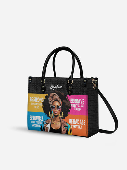 Melaniva Queen in Color Leather Handbag Deal (FREE WALLET)