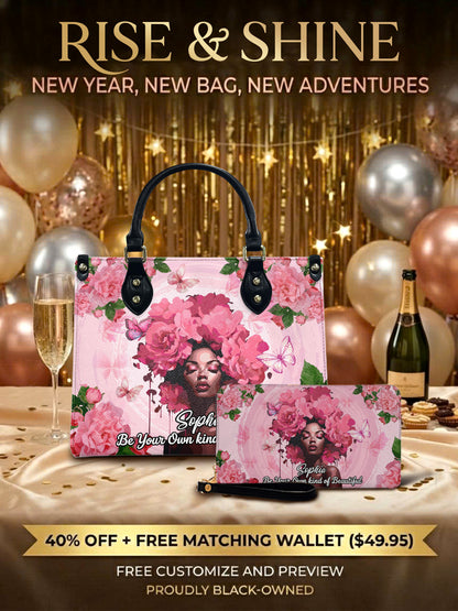 Melaniva Blossom Muse Leather Handbag Deal (FREE WALLET)