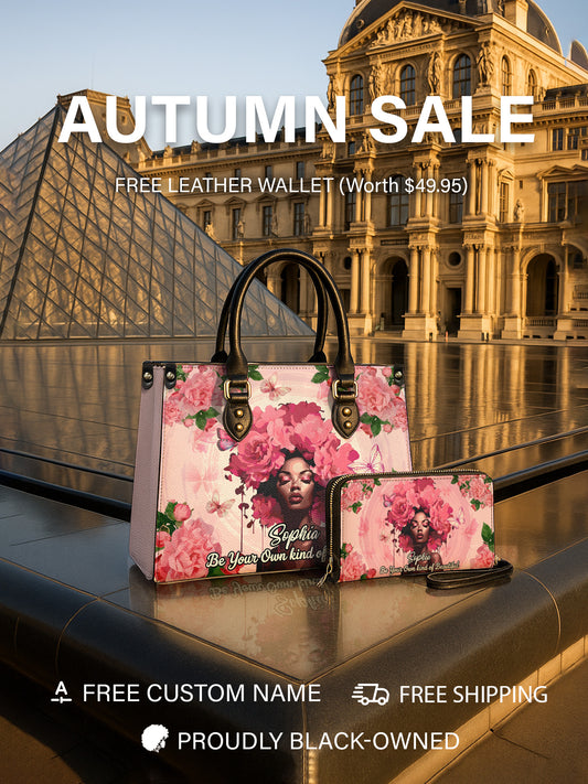 Melaniva Blossom Muse Leather Handbag Deal (FREE WALLET)