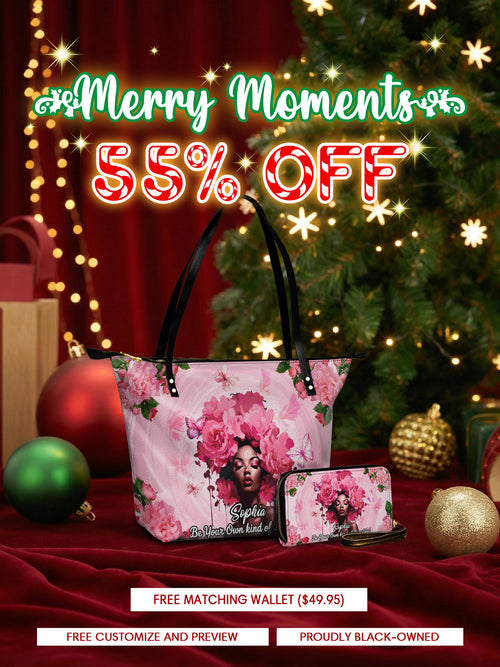 Melaniva Blossom Muse Leather Tote Bag Deal (FREE WALLET)