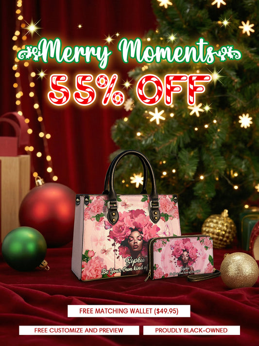 Melaniva Blossom Muse Leather Handbag Deal (FREE WALLET)