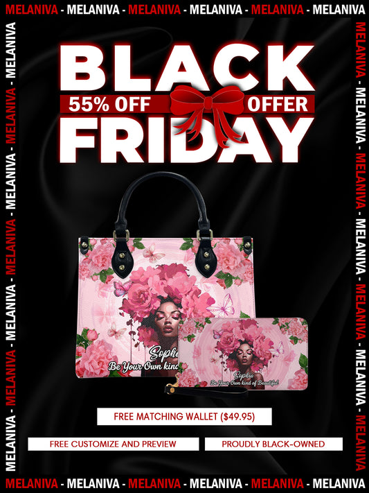 Melaniva Blossom Muse Leather Handbag Deal (FREE WALLET)