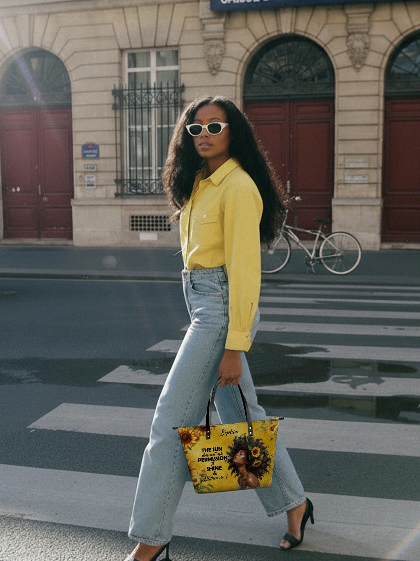 Melaniva "Sunlit Crown" Tote Bag The Perfect Trio - Melaniva