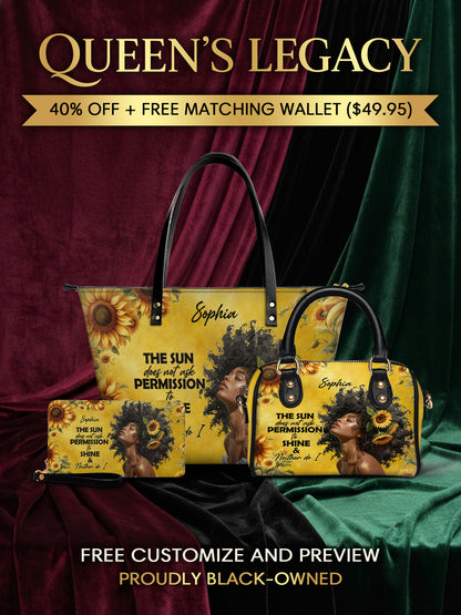 Melaniva "Sunlit Crown" Tote Bag The Perfect Trio - Melaniva