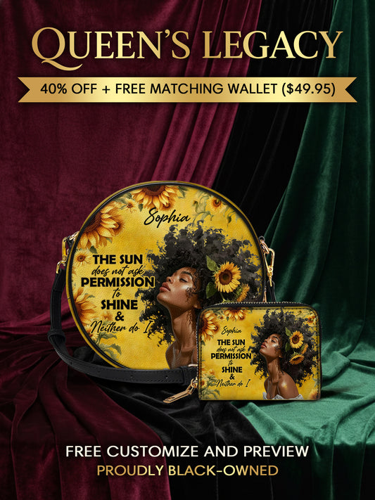 Melaniva Sunlit Crown Leather Circle Crossbag Deal - Melaniva