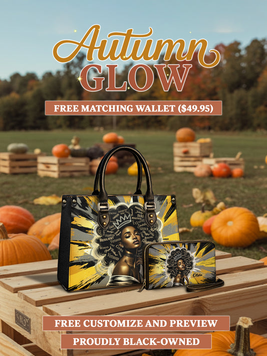Melaniva Solar Halo Leather Handbag Deal (FREE WALLET)