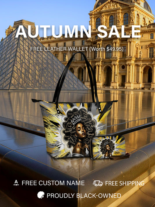 Melaniva Solar Halo Leather Tote Bag Deal (FREE WALLET)
