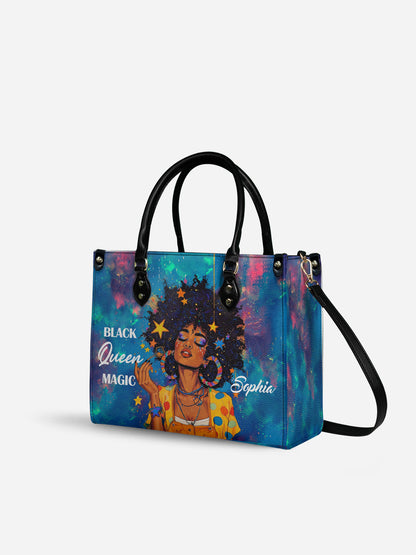 Melaniva Star Blue Sky Leather Handbag Deal