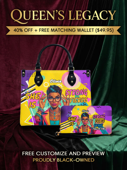 Melaniva Retro Pop Diva Leather Handbag Deal - Melaniva