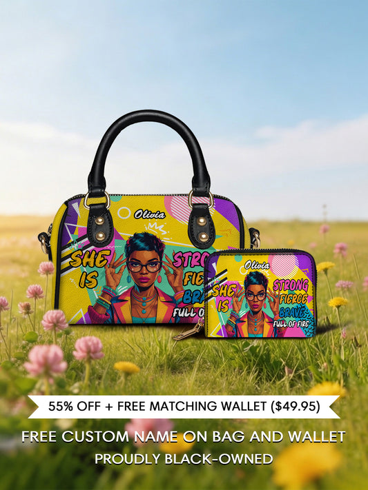 Melaniva Retro Pop Diva Leather Mini Satchel Deal - Melaniva