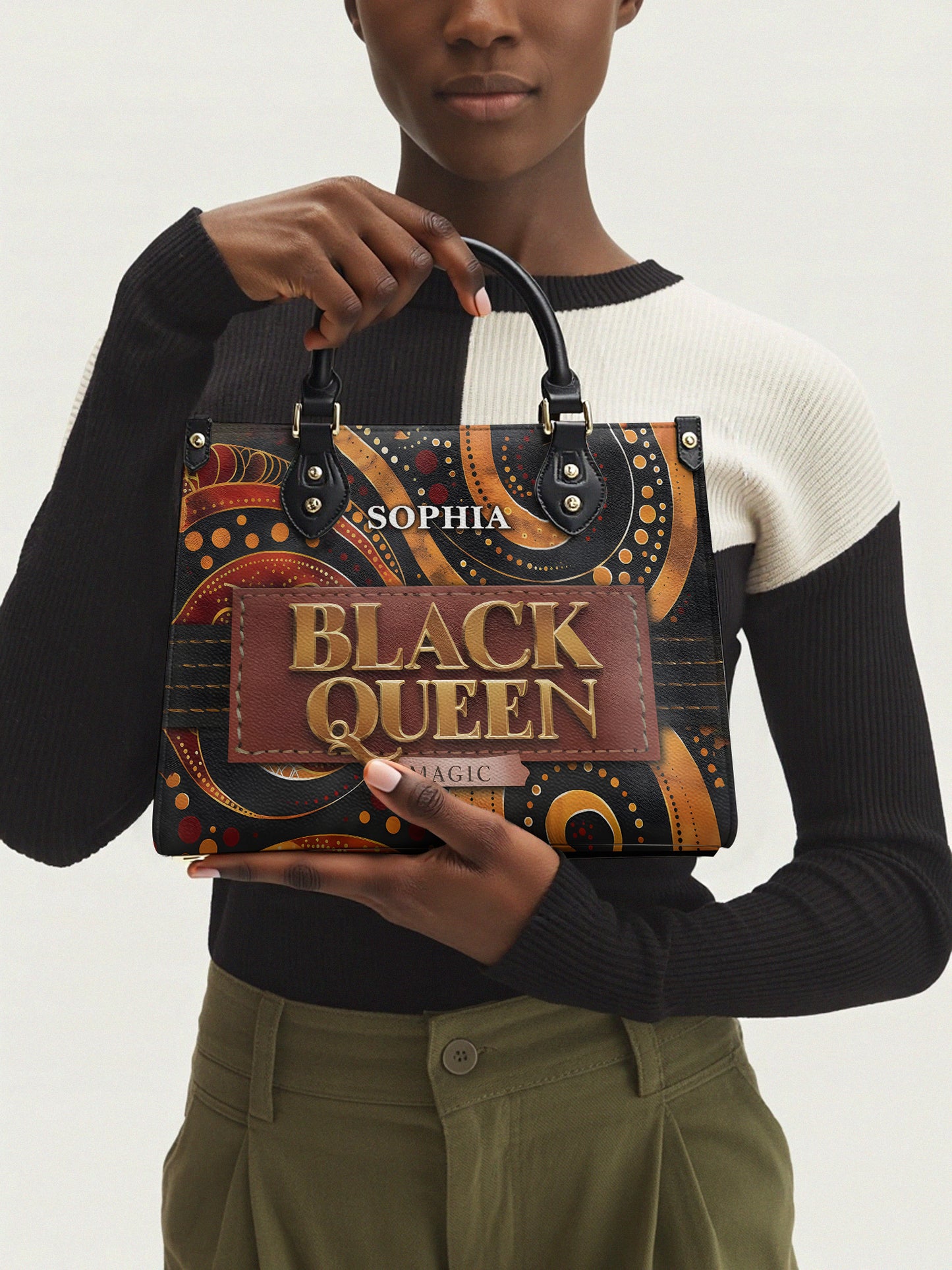 Melaniva Enchanted Queen Leather Handbag Deal (FREE WALLET)