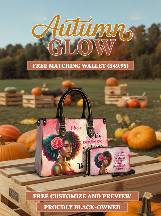 Melaniva Stronger in Pink Leather Handbag Deal